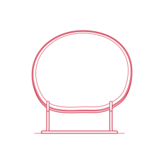 Objects Table Mirrors Pond Table Mirror Stencil Svg Vector, Free Vectors File